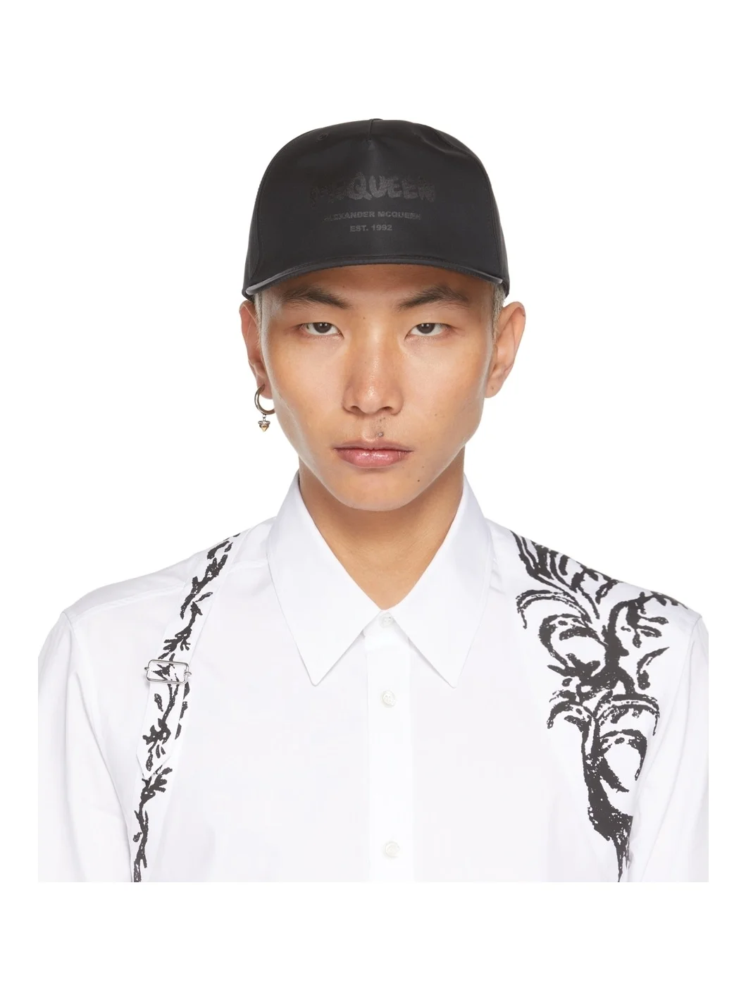 Black Graffiti Cap - 1