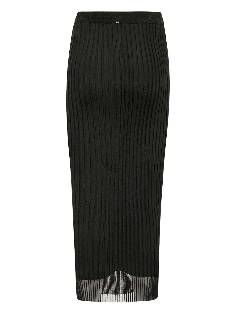 pleated midi skirt - 2