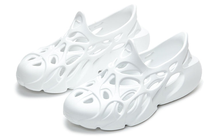 (WMNS) Li-Ning 1 Badfive Fast Recovery Sandals 'White' ABTR004-1 - 3