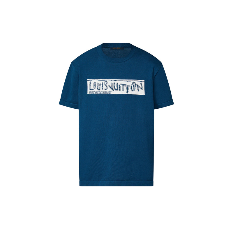 Short-Sleeved Cotton Crewneck 1