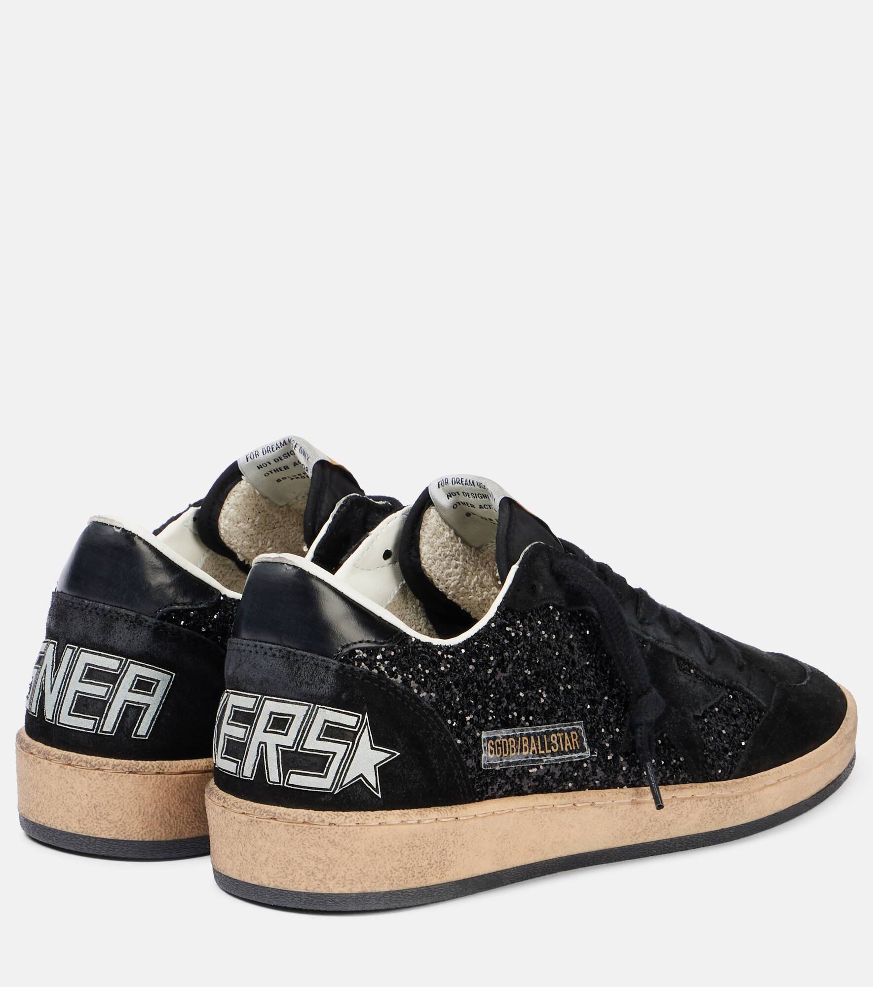 Ball Star suede-trimmed sneakers - 2
