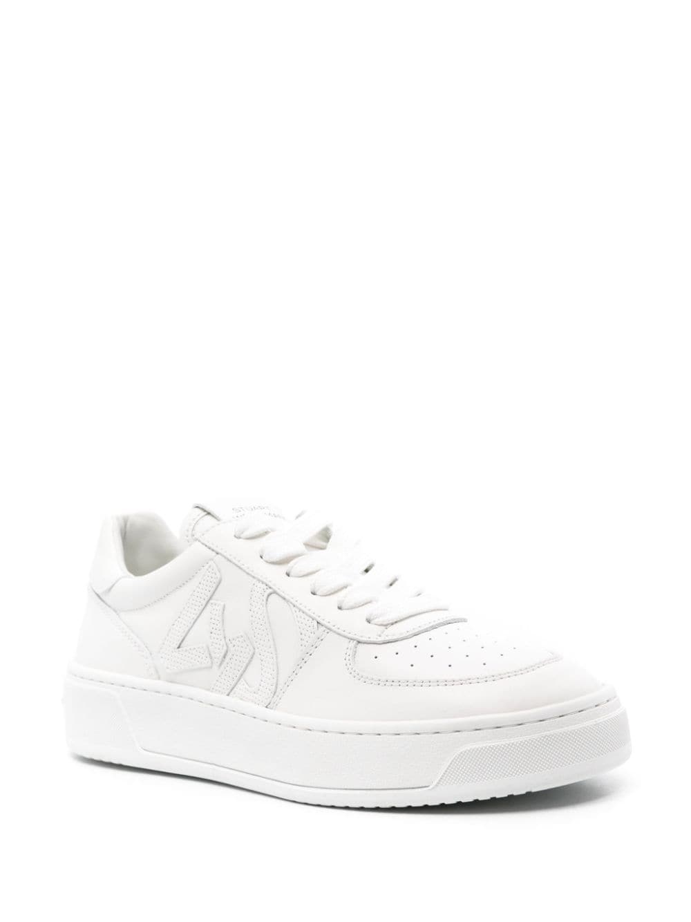 Courtside Monogram leather sneakers - 2