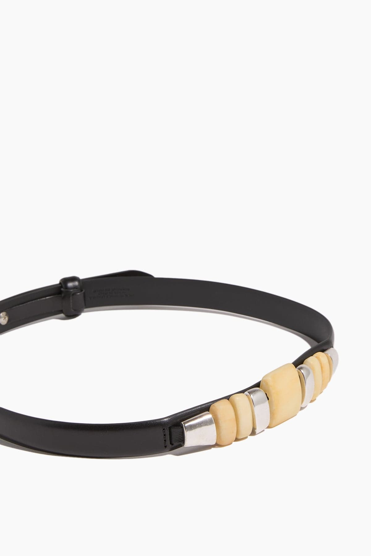 Raissa Paradise Belt in Ecru/Silver - 3