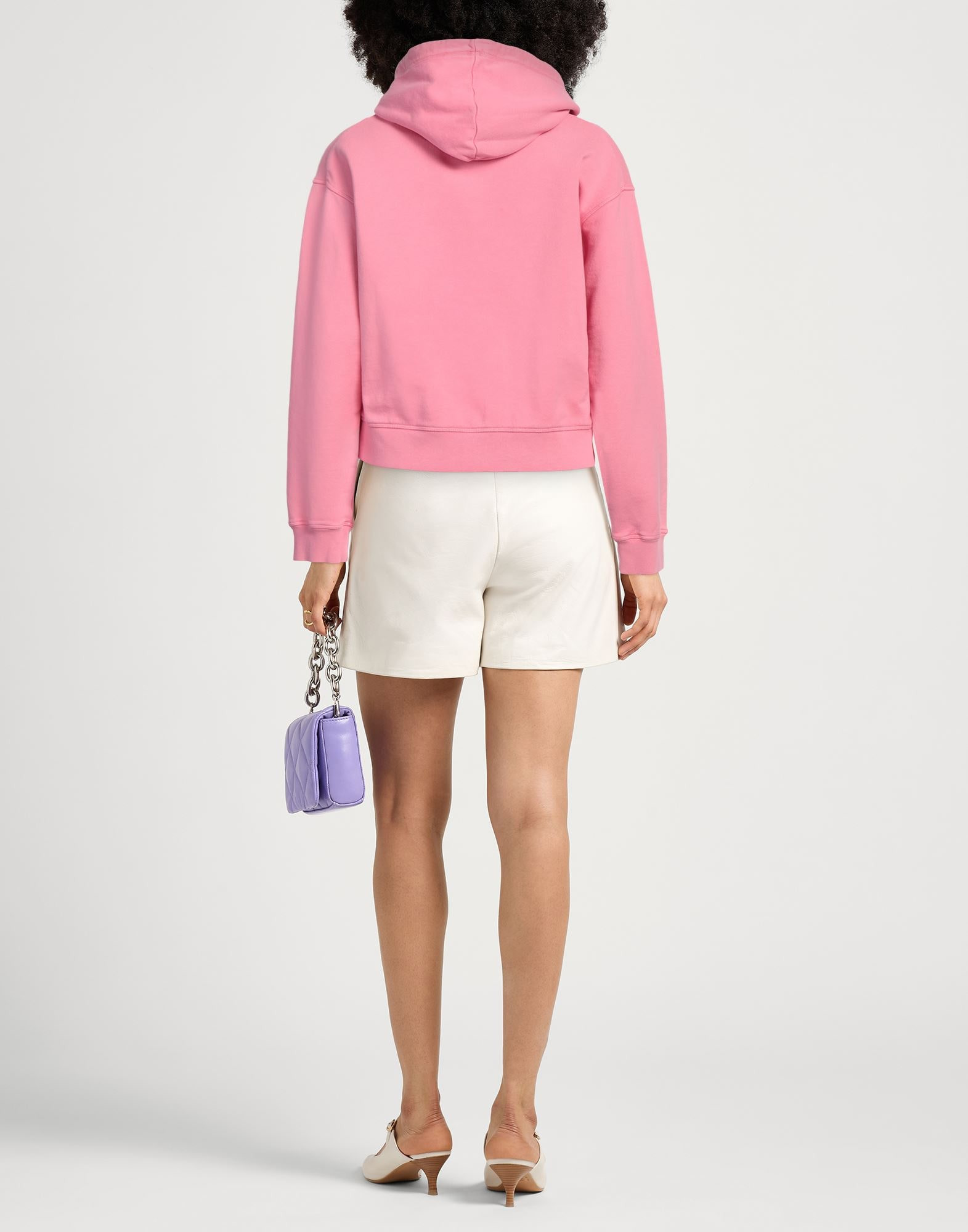 Purple Women's Hooded Sweatshirt - 3