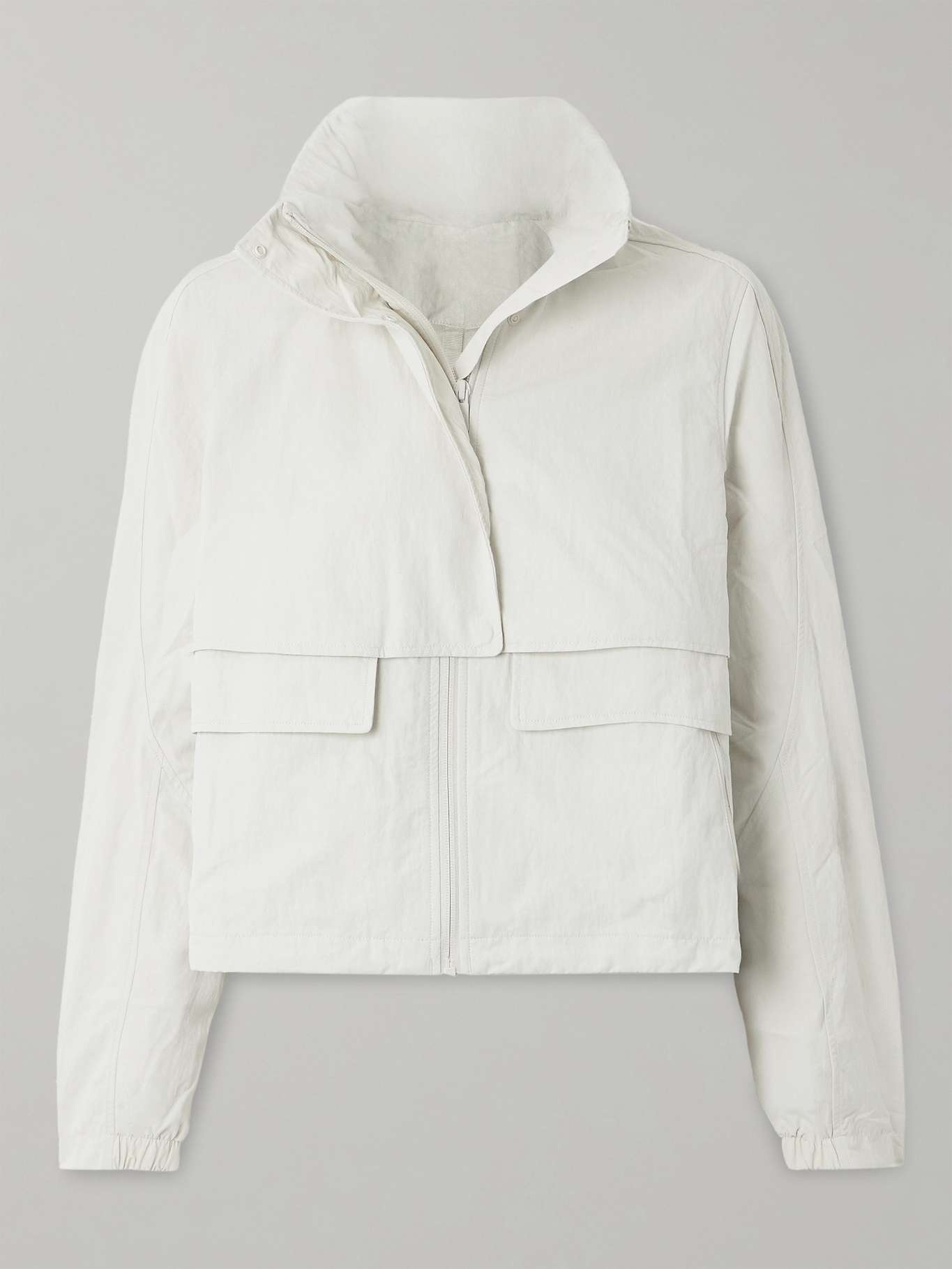 Always Effortless cropped hooded shell jacket - 1