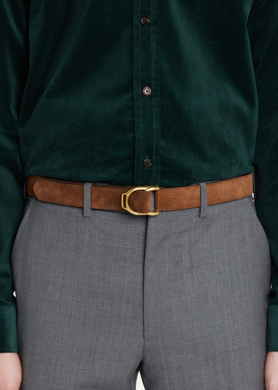 Ralph Lauren Men's D-Ring Leather Belt, 38mm outlook