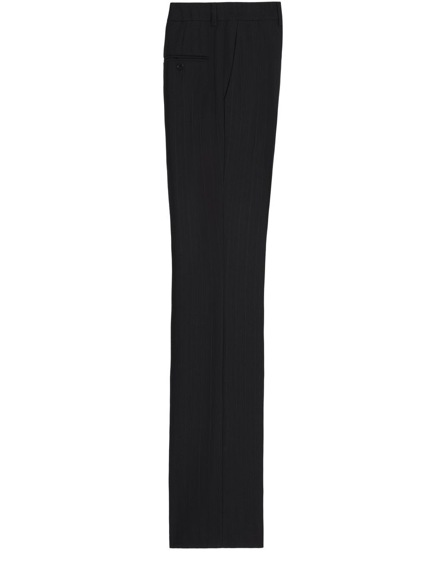 Flared pants in striped wool - 2