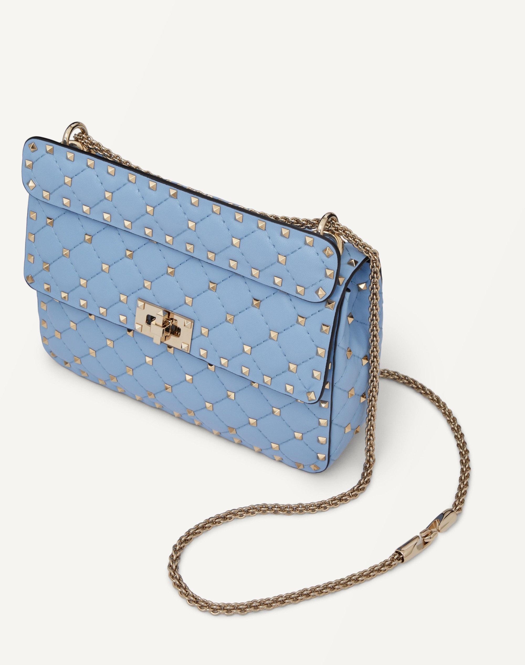 MEDIUM NAPPA ROCKSTUD SPIKE BAG - 5