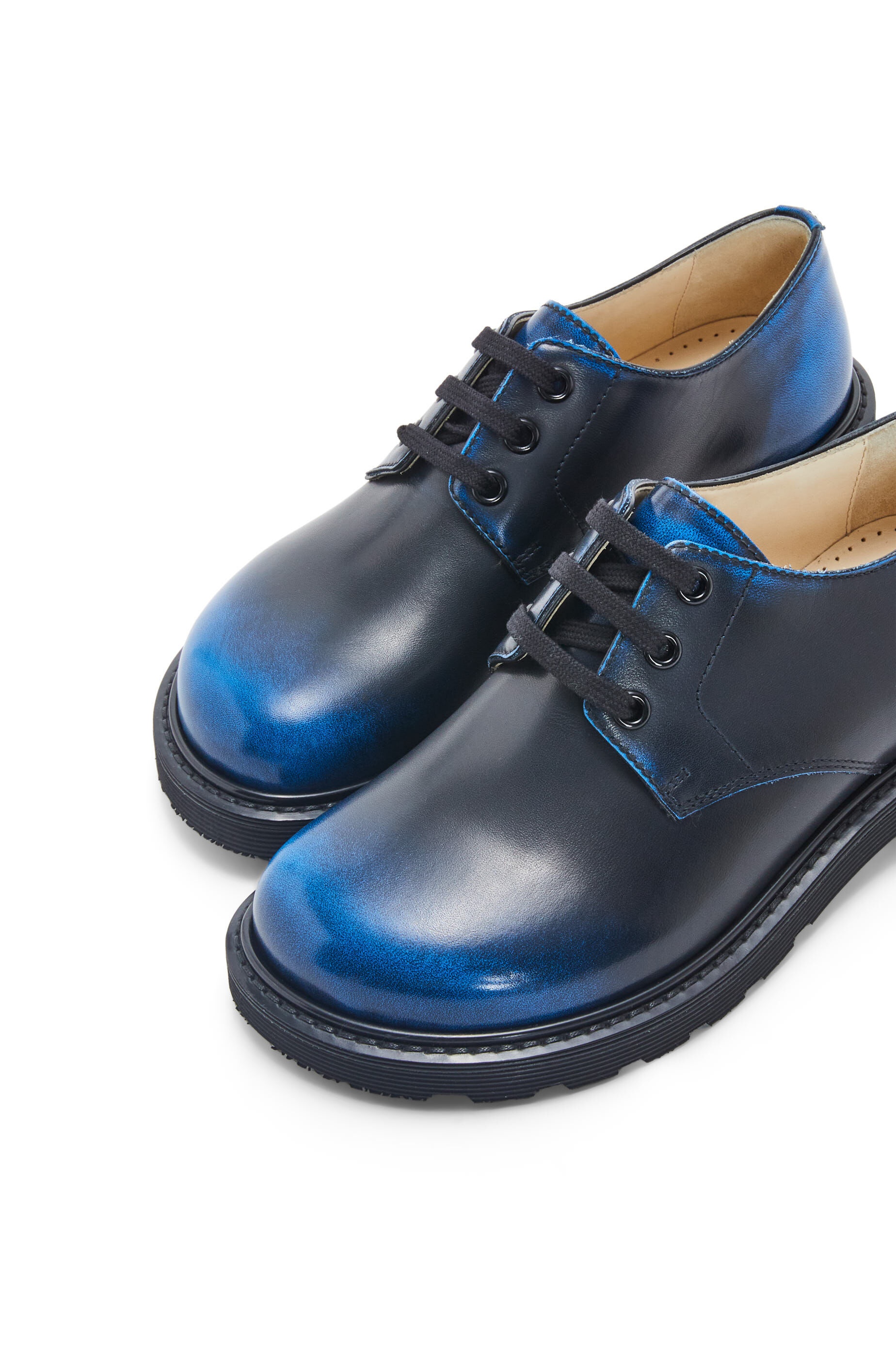 Blaze derby in bicolour brushed-off calfskin - 5