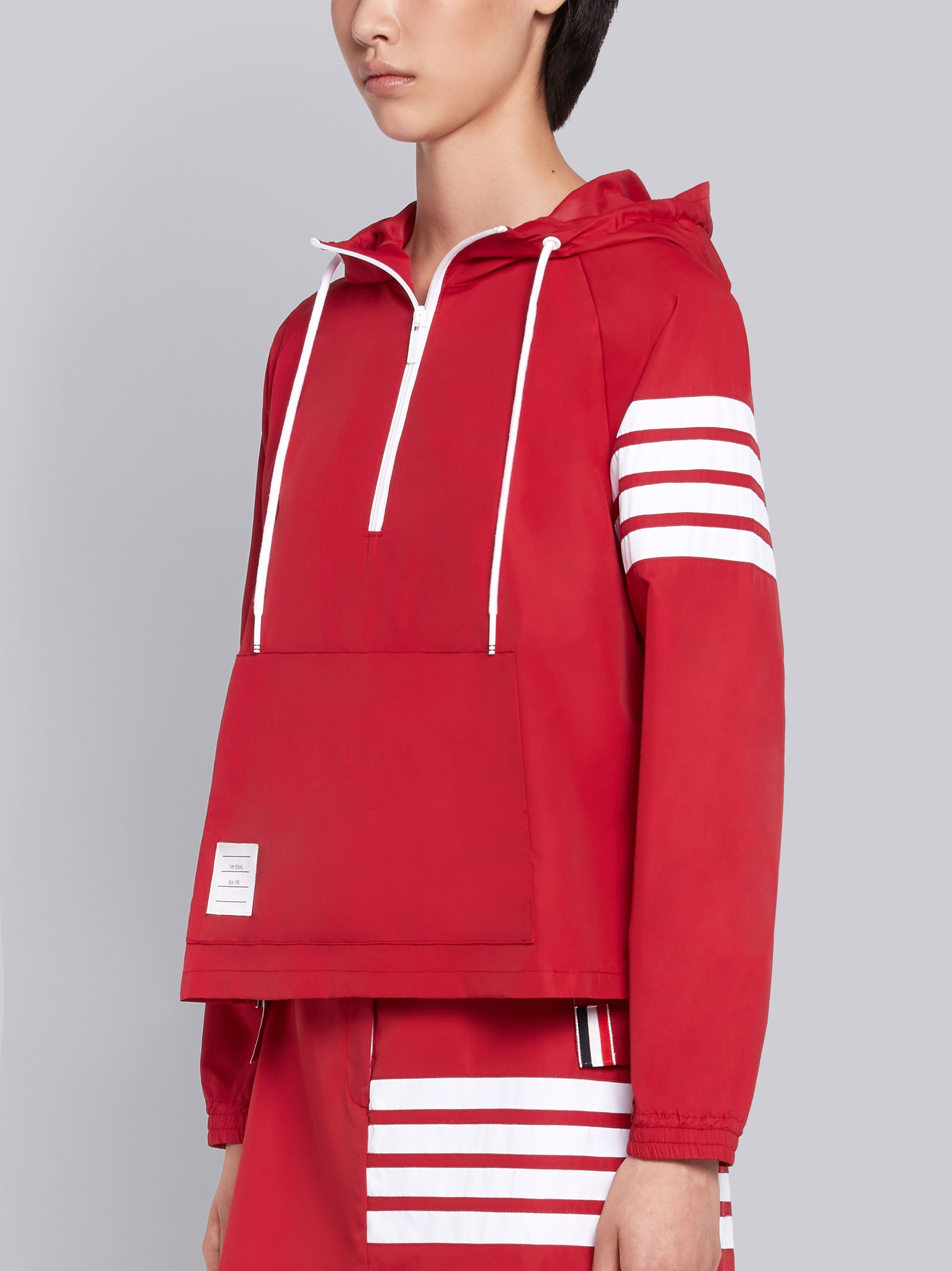 Red Flyweight Tech Swing Anorak - 2