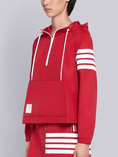 Thom Browne Red Flyweight Tech Swing Anorak outlook