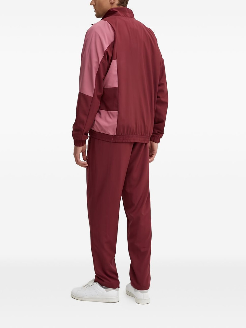 colour-block zip-up jacket 3