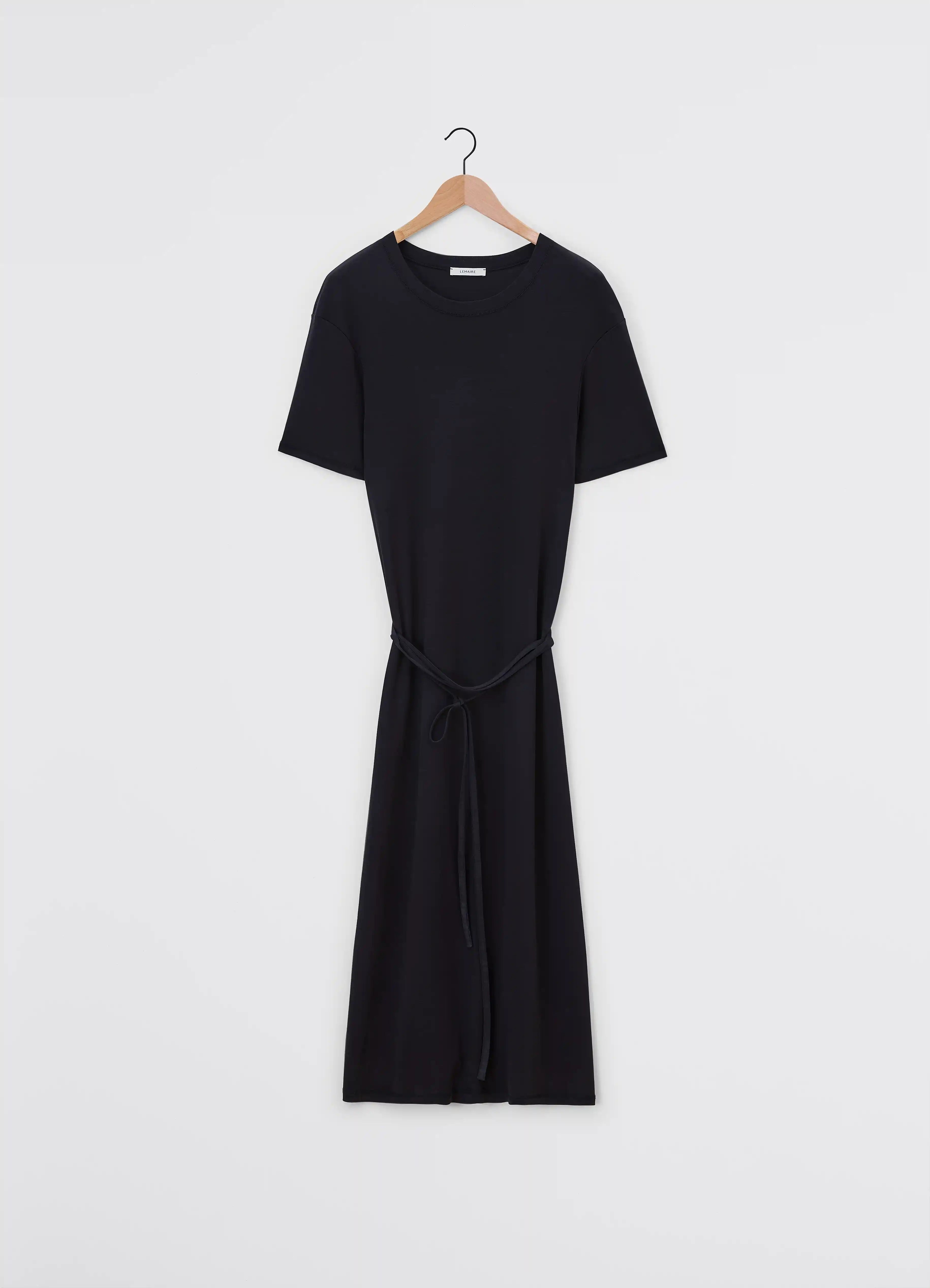 BELTED RIB T-SHIRT DRESS - 3