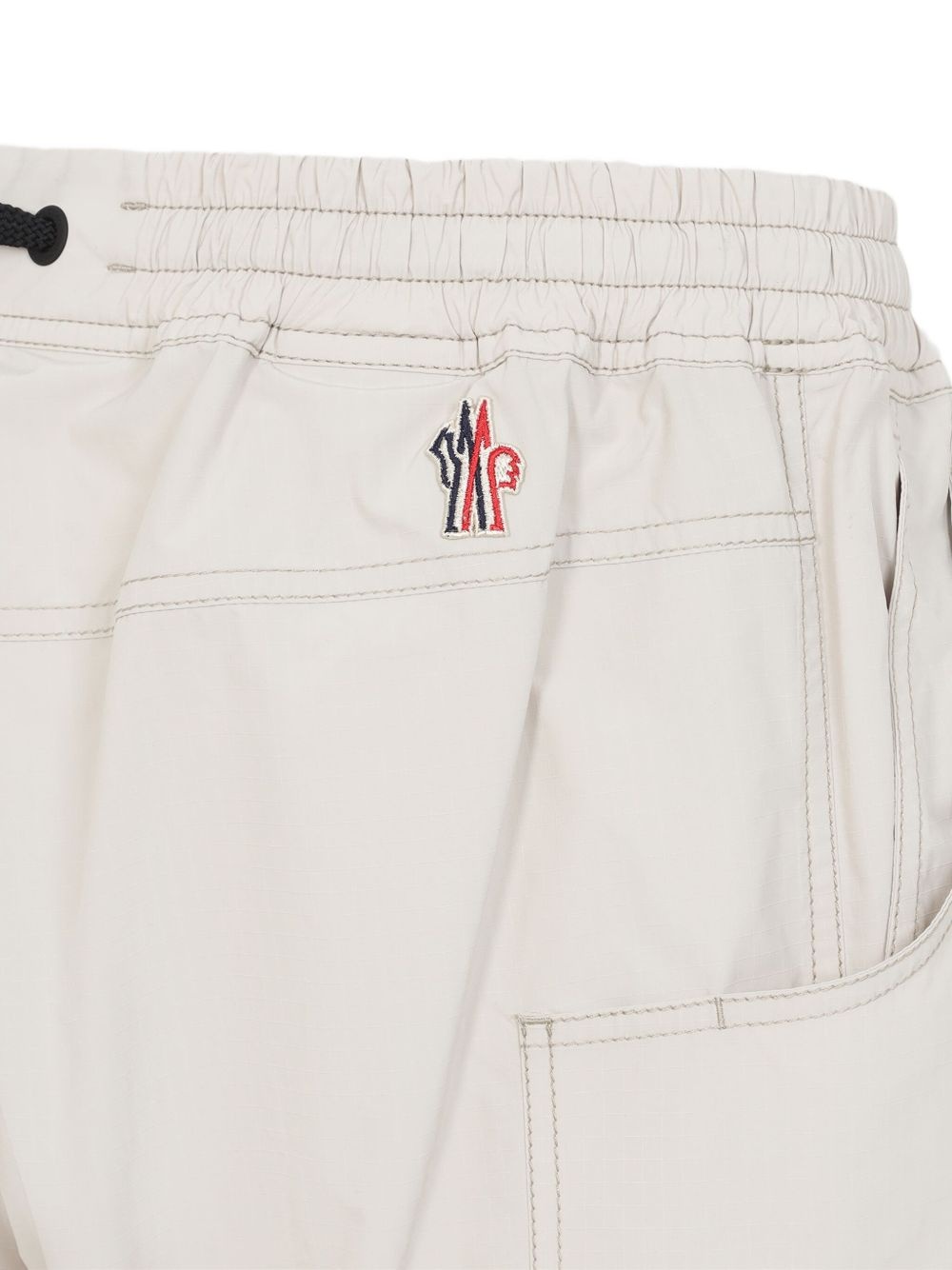 logo straight-leg trousers - 4