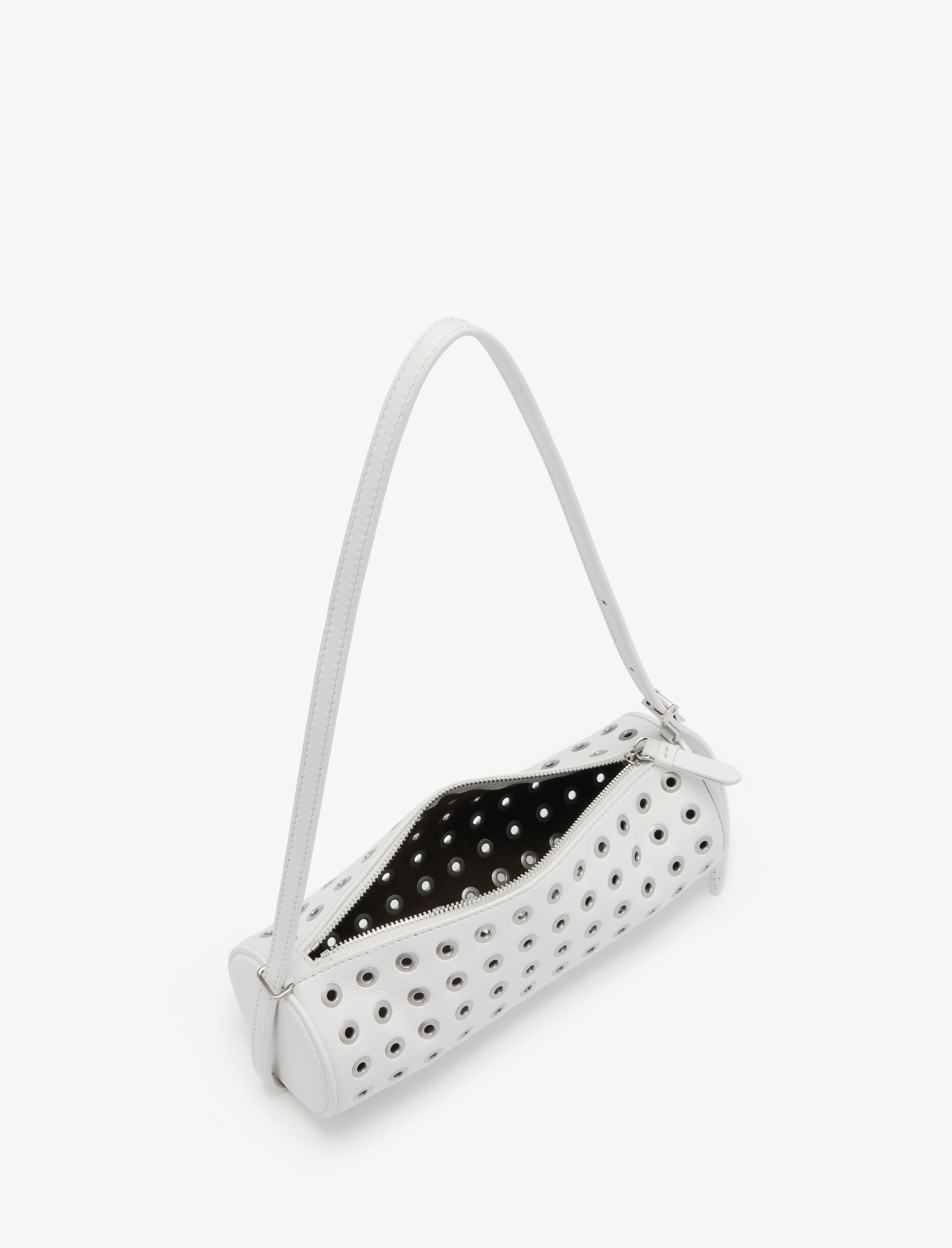 Silo Bag in Eyelet Covered Nappa - 5