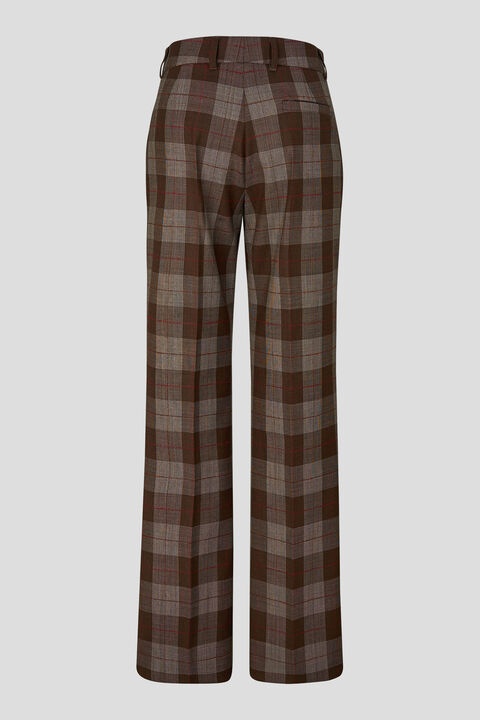 Panja suit pants in Brown/Red - 8