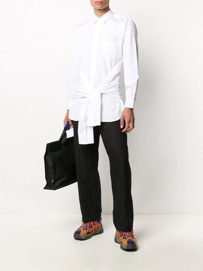 Comme des Garçons SHIRT straight-leg trousers outlook