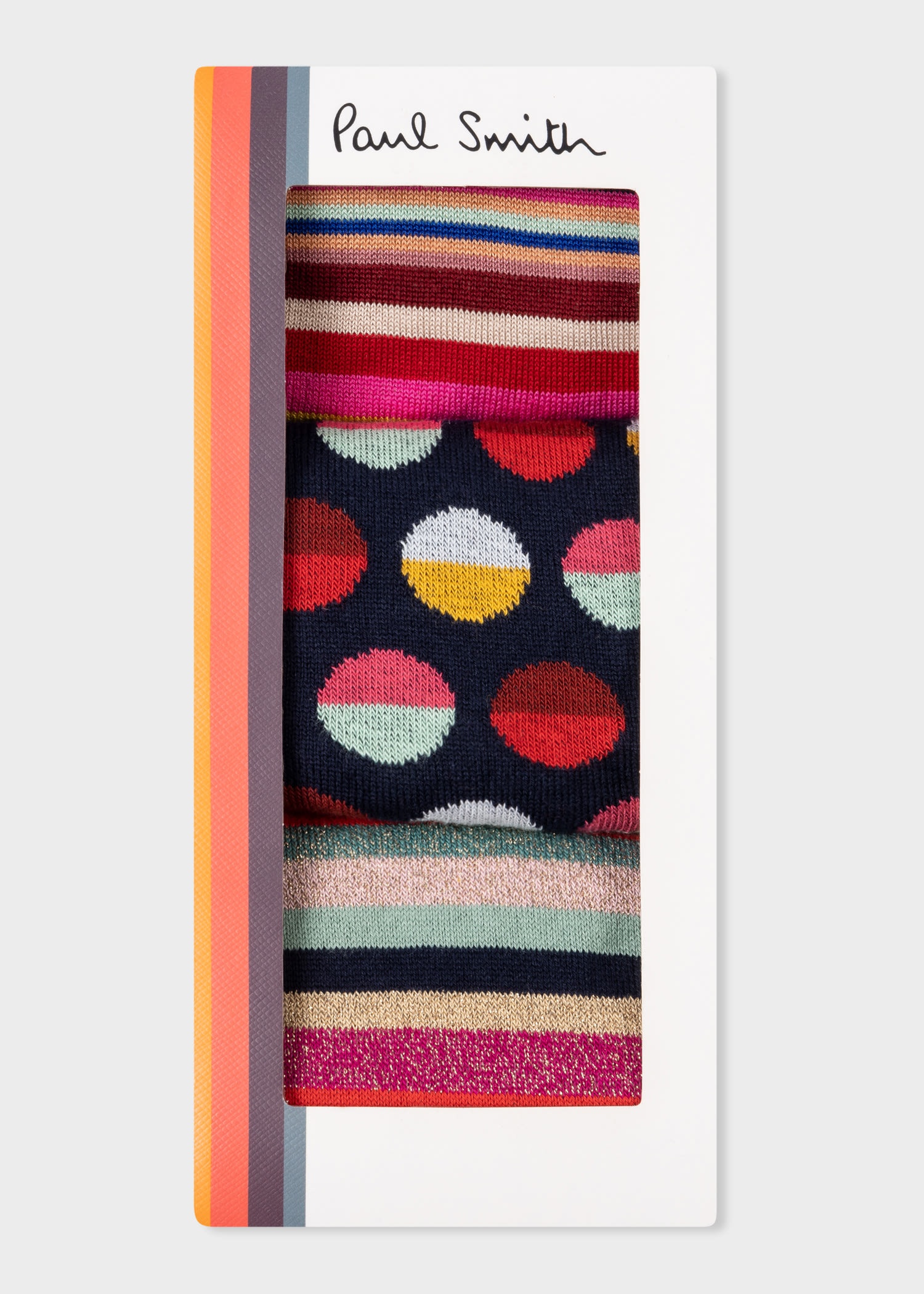 'Stripes and Spots' Socks Three Pack - 5