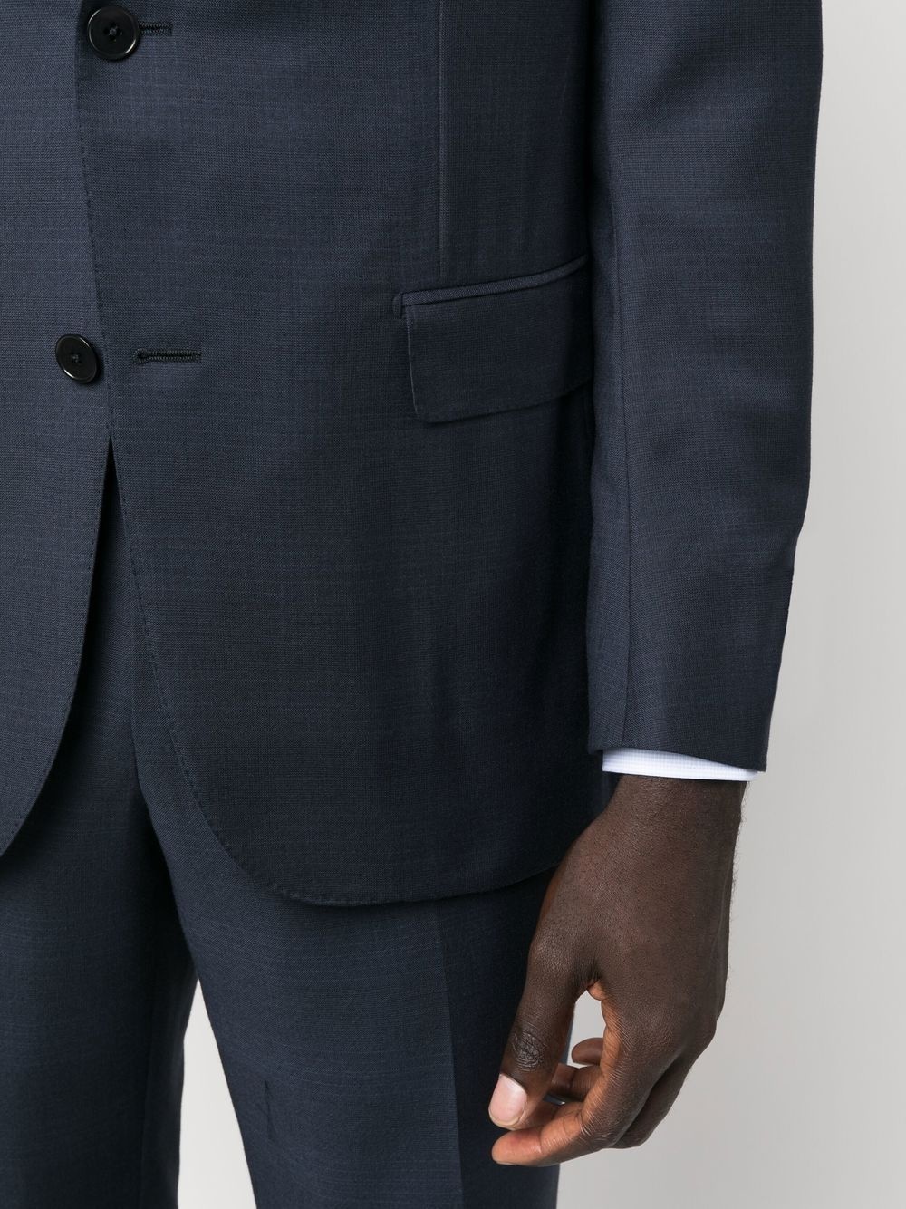 single-breasted tailored suit - 5