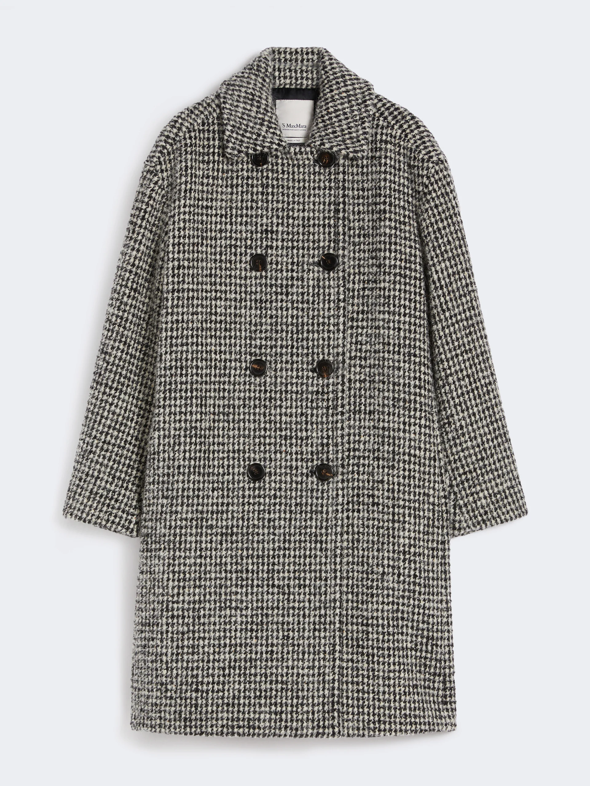 ALESSIA Alpaca and wool trench coat - 1