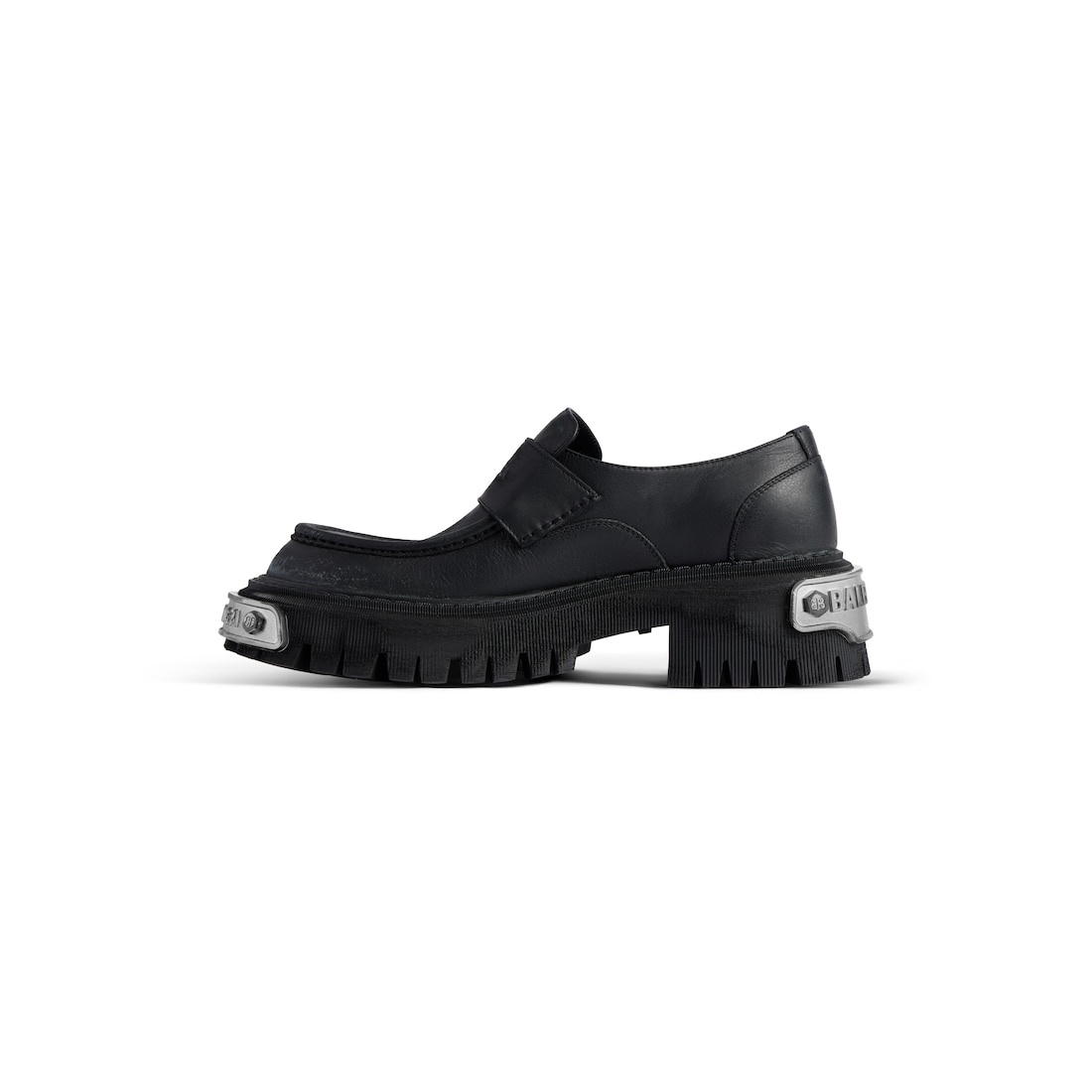 Men's Tractor Loafer  in Black - 4