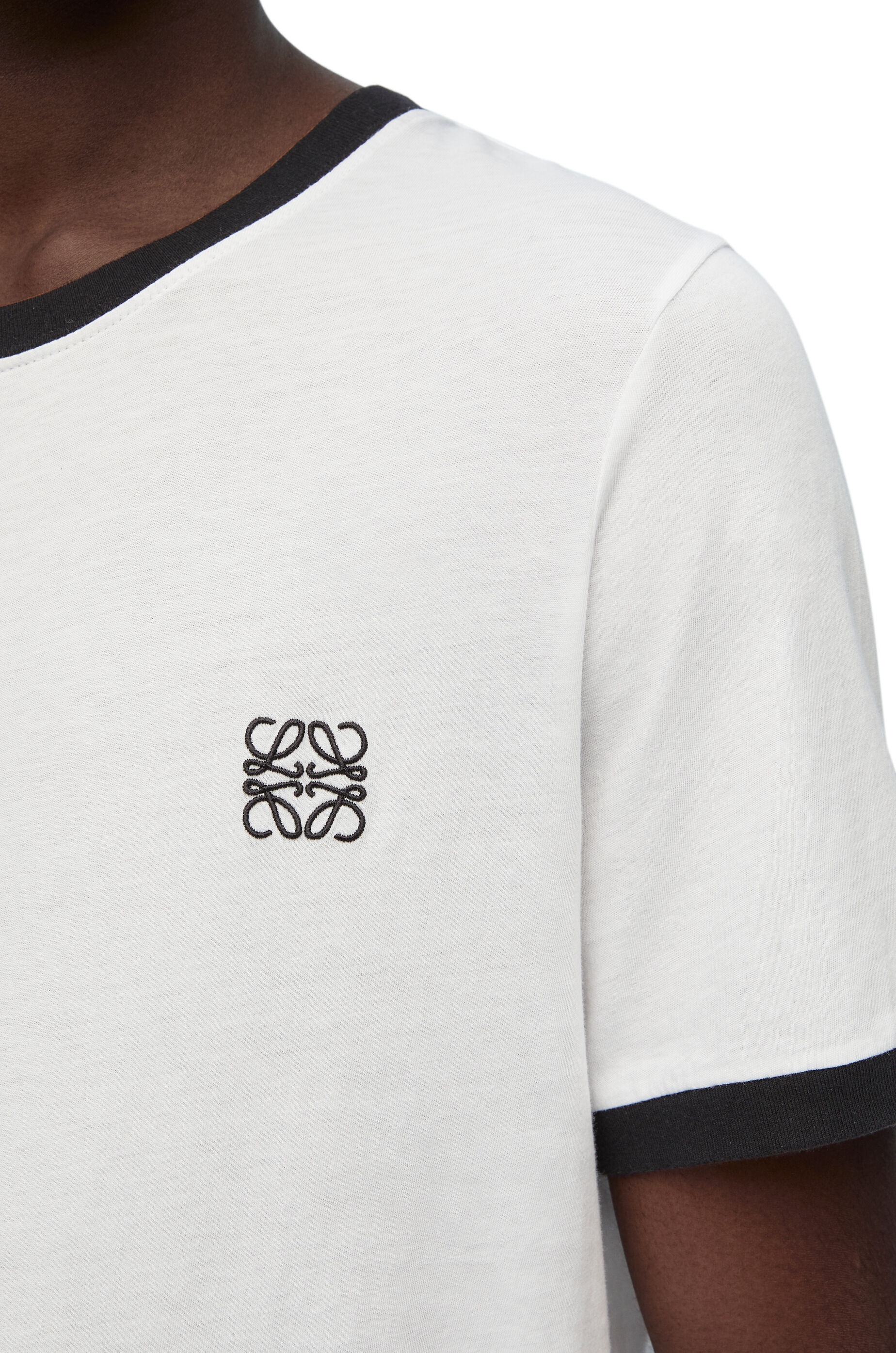 Slim fit T-shirt in cotton - 5