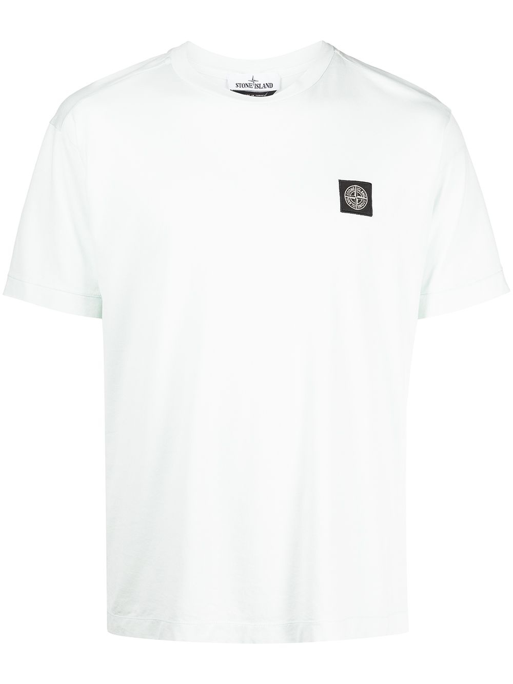 logo-patch short-sleeved T-shirt - 1