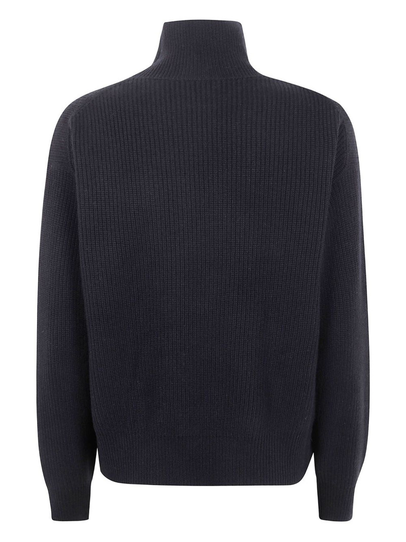 Brunello Cucinelli high-neck pocket sweater outlook