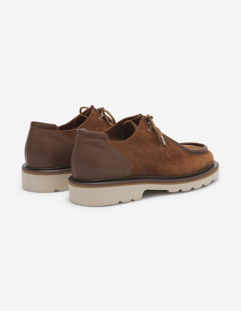 SUEDE LEATHER DERBIES 4