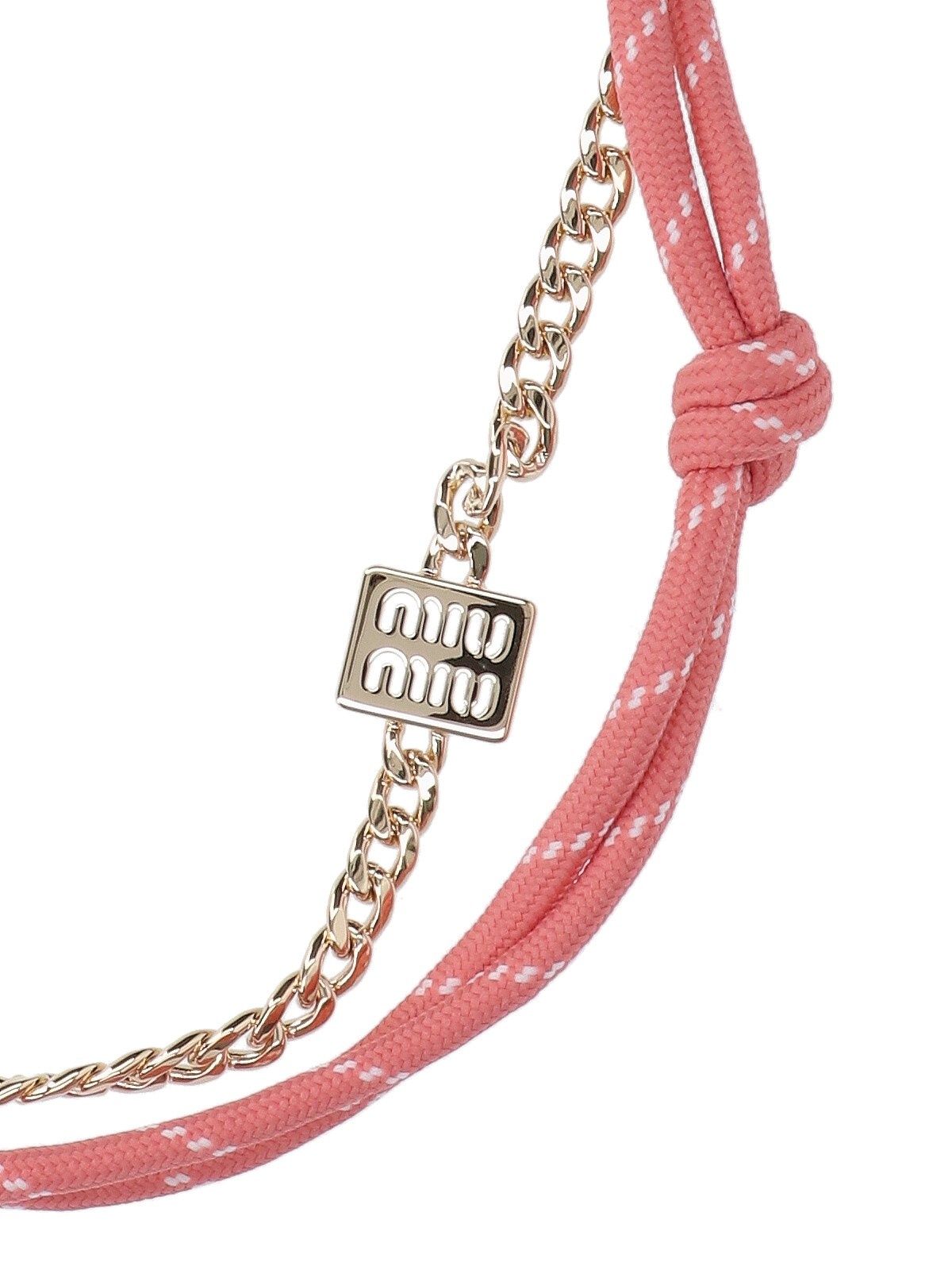 LEATHER AND ROPE KEYRING - 2