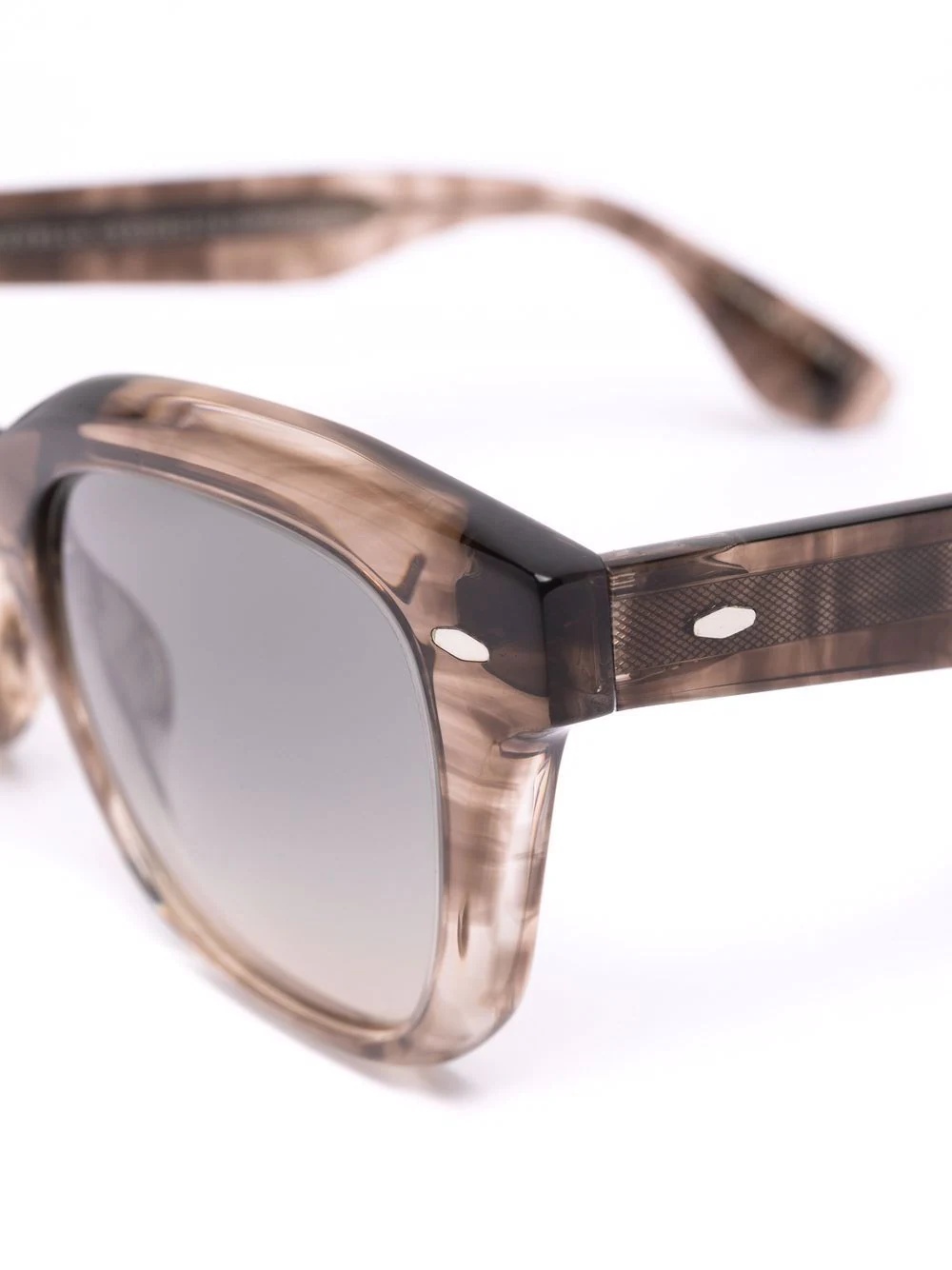 transparent square-frame sunglasses - 3