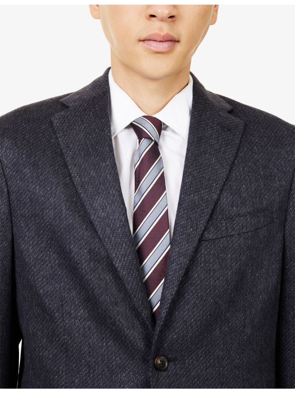 Whisper Single-Breasted Silk-Cashmere Blend Jacket - 5