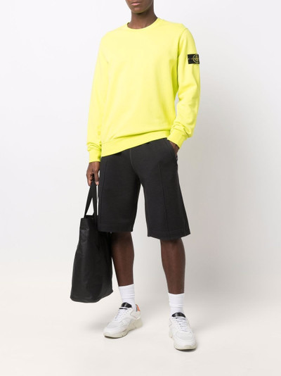 Stone Island Shadow Project drawstring-waist track shorts outlook