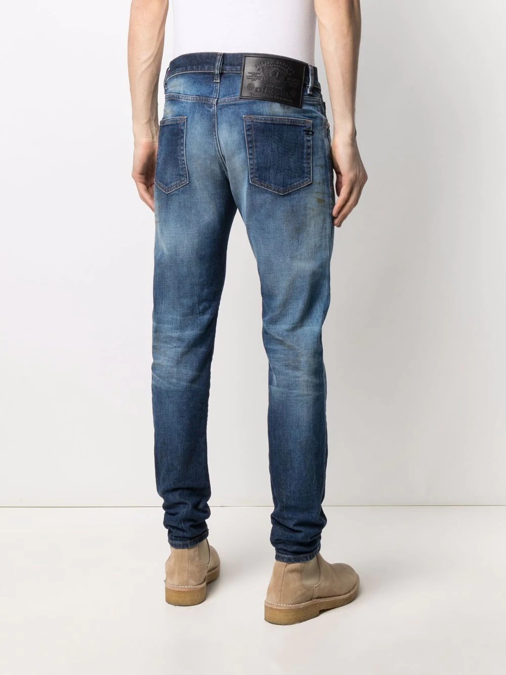 D-Strukt low-rise slim-fit jeans - 4