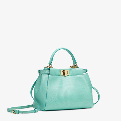 FENDI Green lizard skin bag outlook