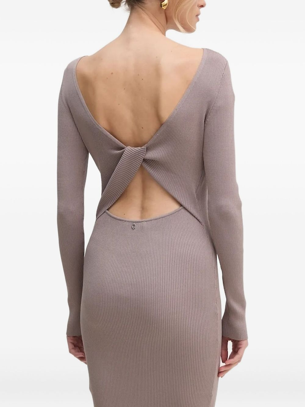long sleeve mini dress - 2