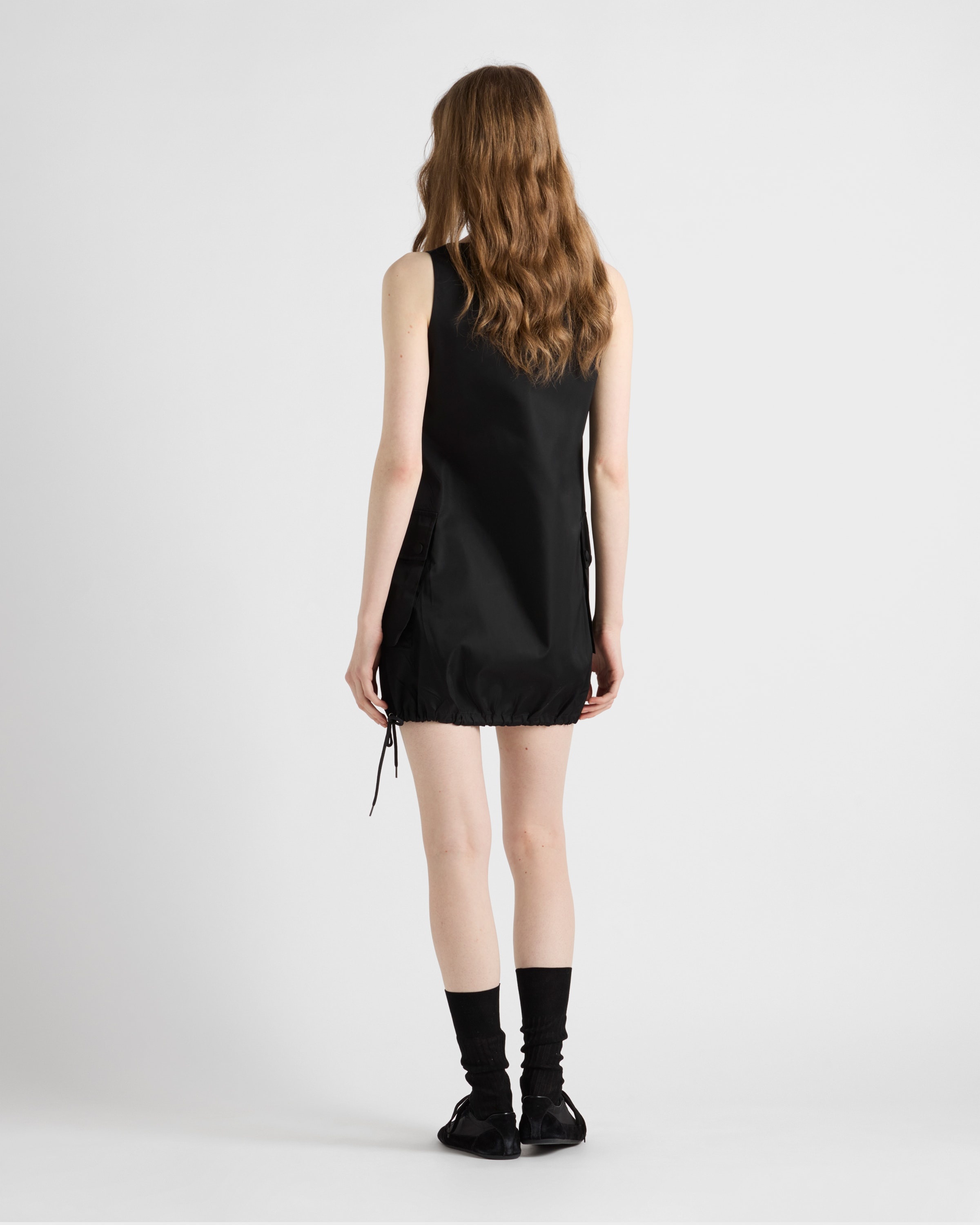Sleeveless Re-Nylon dress - 5
