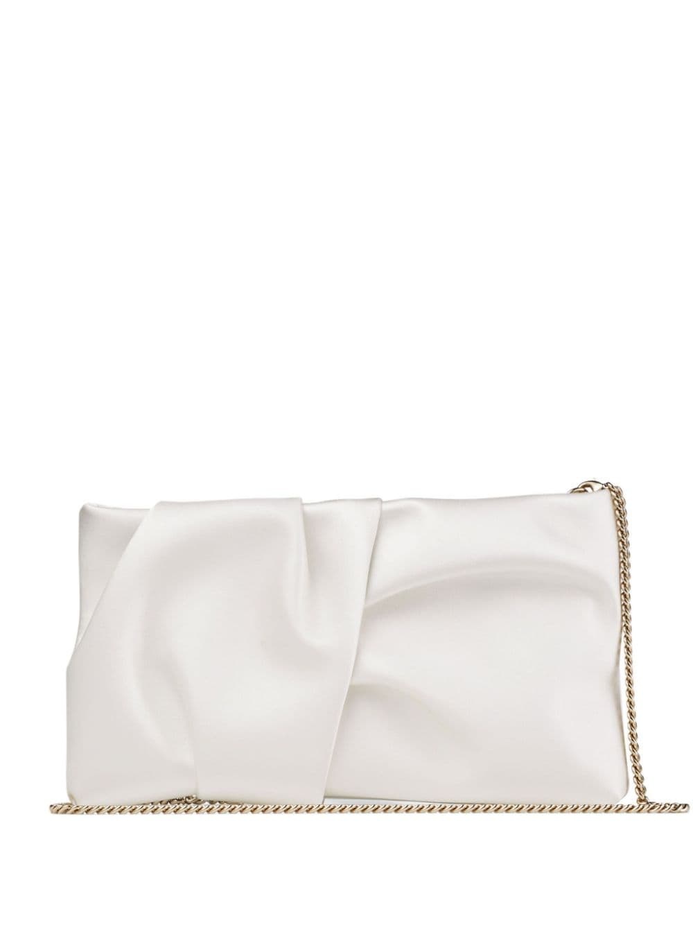 Bonny gathered clutch bag - 1