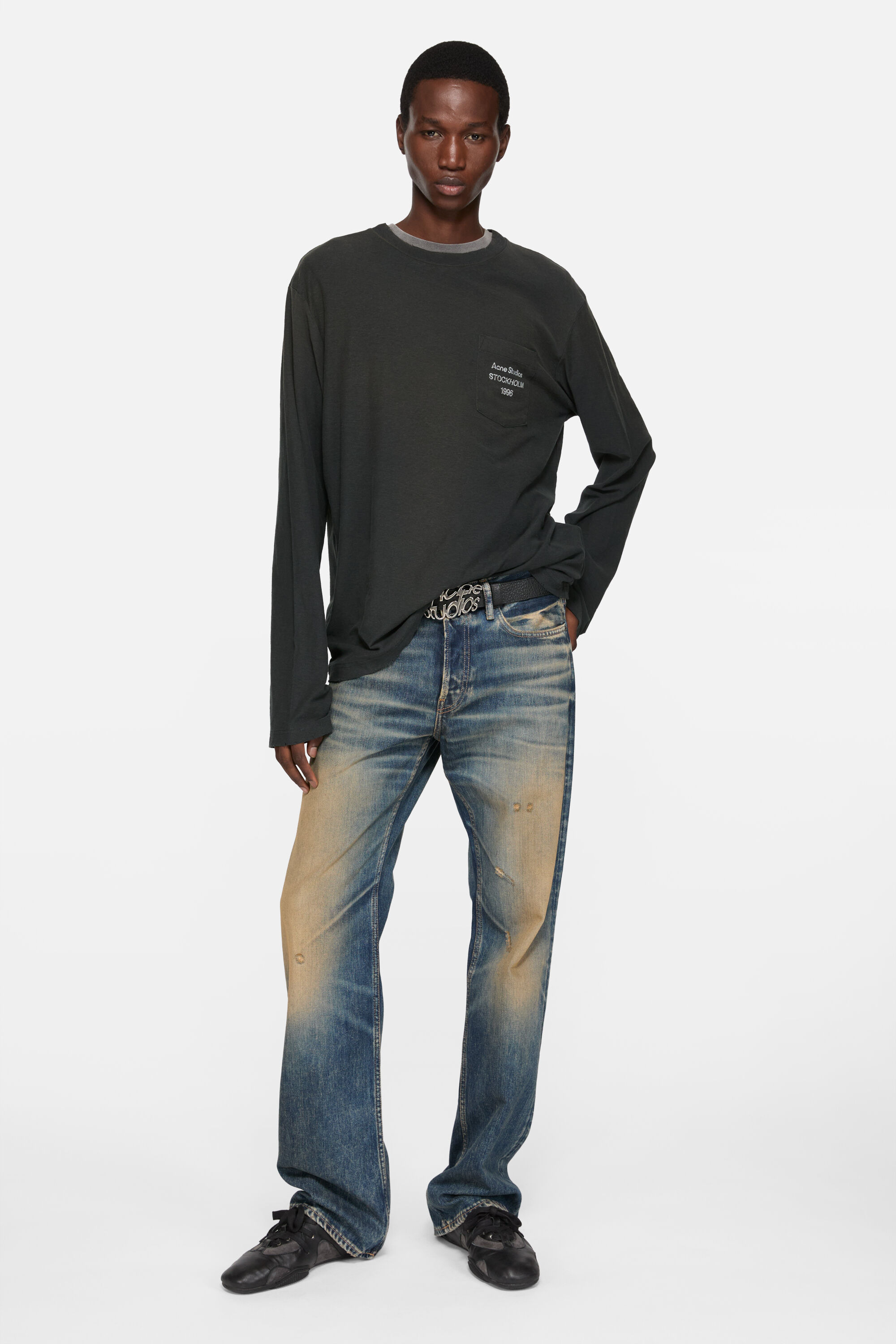 Logo t-shirt - Faded black - 2