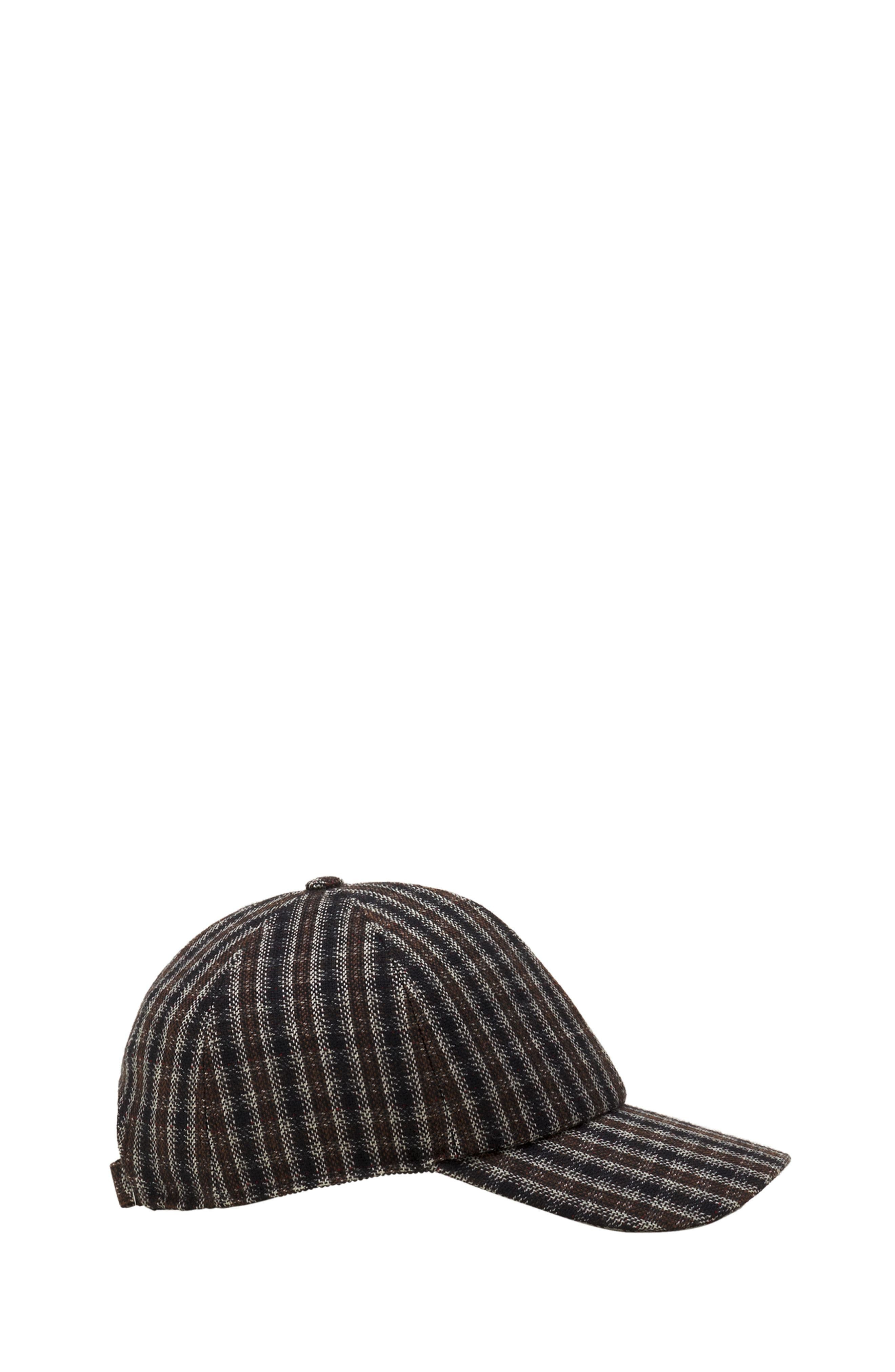 Lanvin Checkered Cap in Grey at Nordstrom - 2
