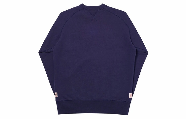 PALACE x EVISU Reversible Crew Logo Crewneck Blue PAL-SS20-010 - 2