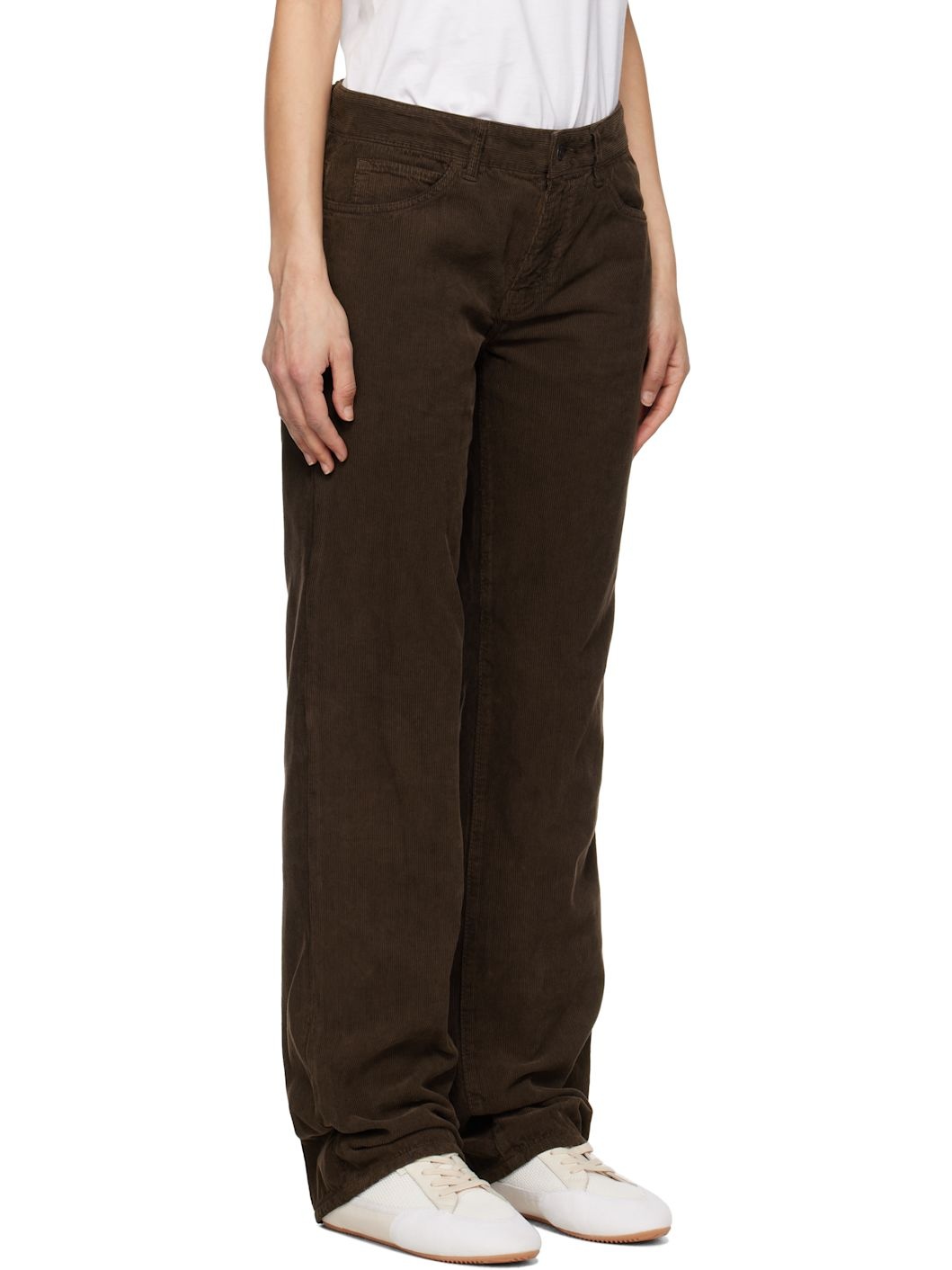 Brown Carlyl Trousers - 2