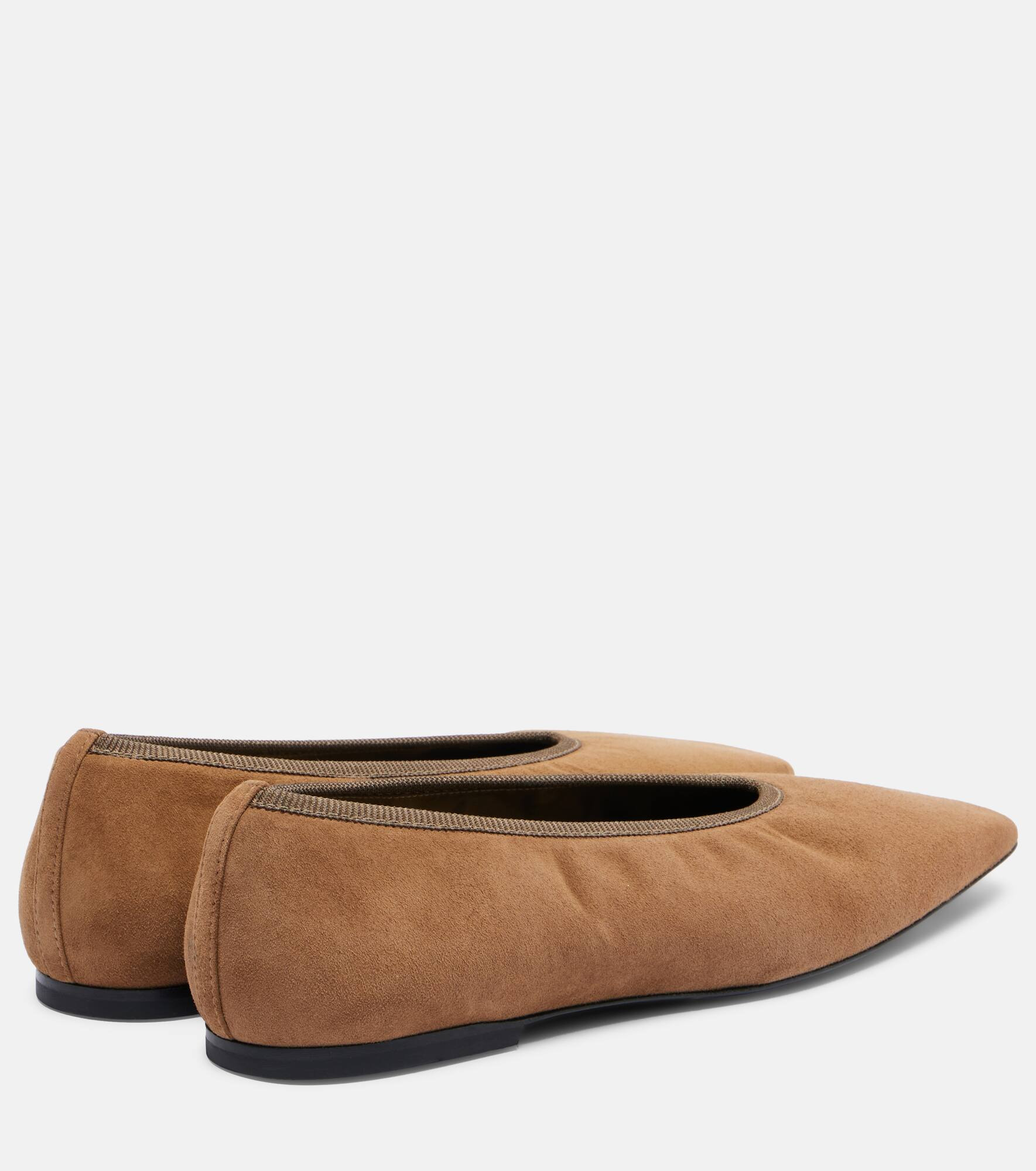 Suede ballet flats - 2