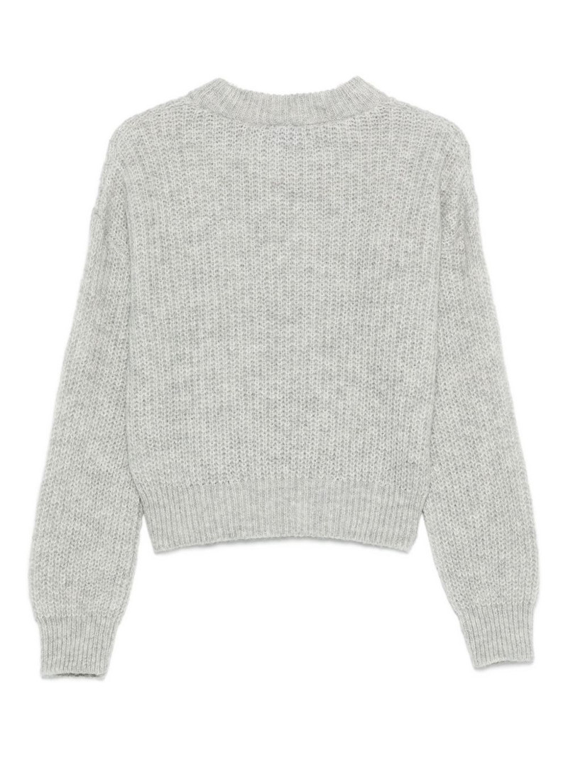 HUGO logo-patch sweater outlook