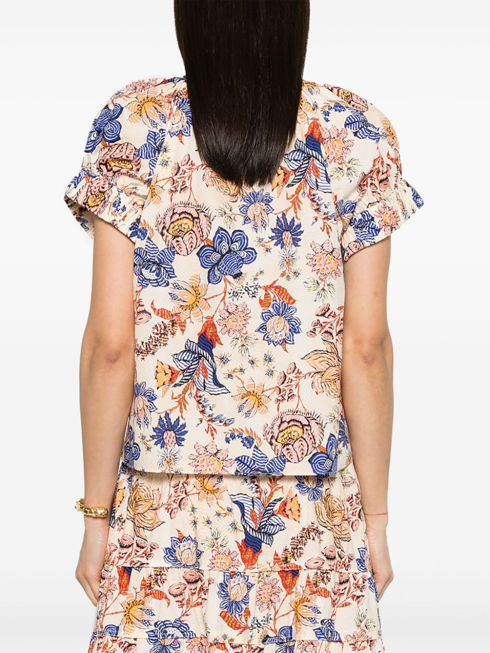 Naomi floral-print blouse - 4