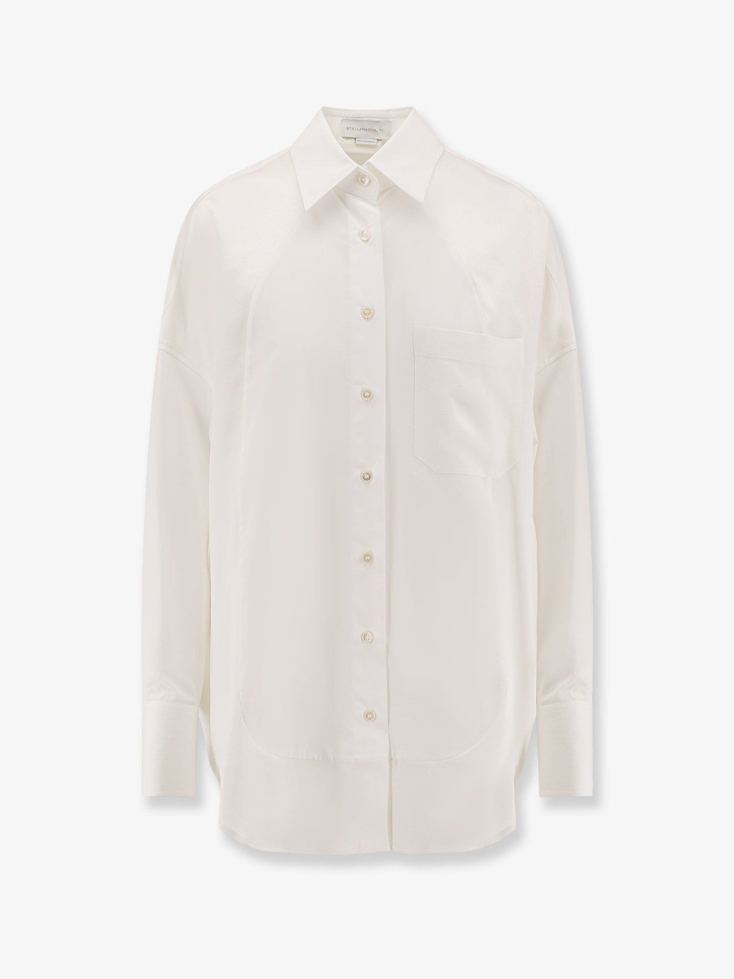 OVERSIZE SATIN SHIRT - 1