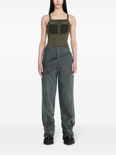 Dion Lee rivet-pocket tank top outlook