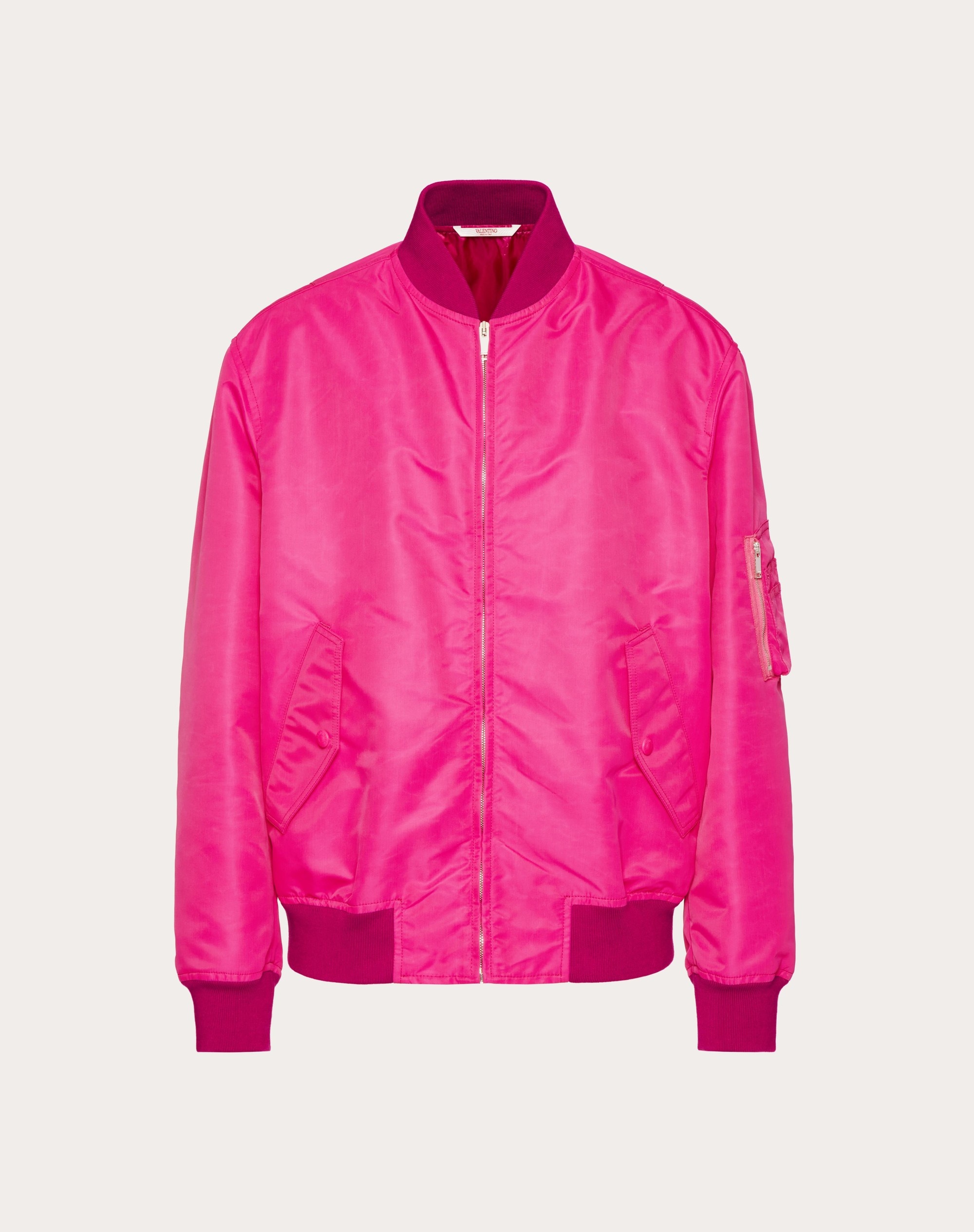 NYLON BOMBER JACKET - 1