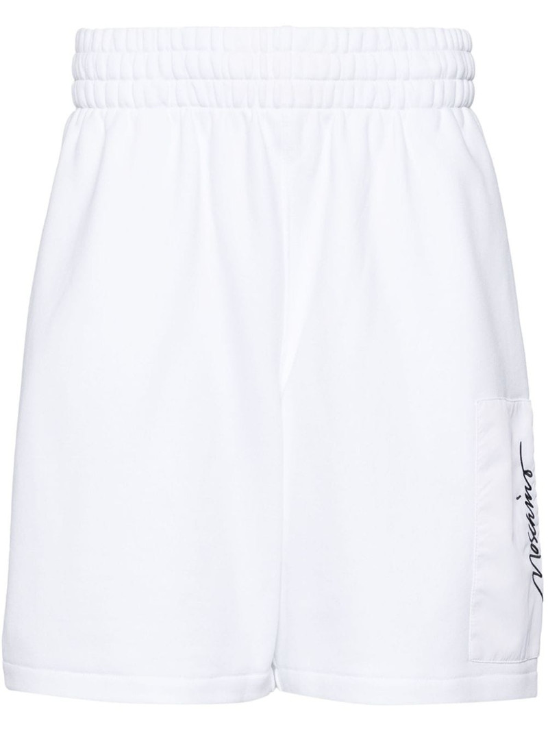 logo embroidered short 1