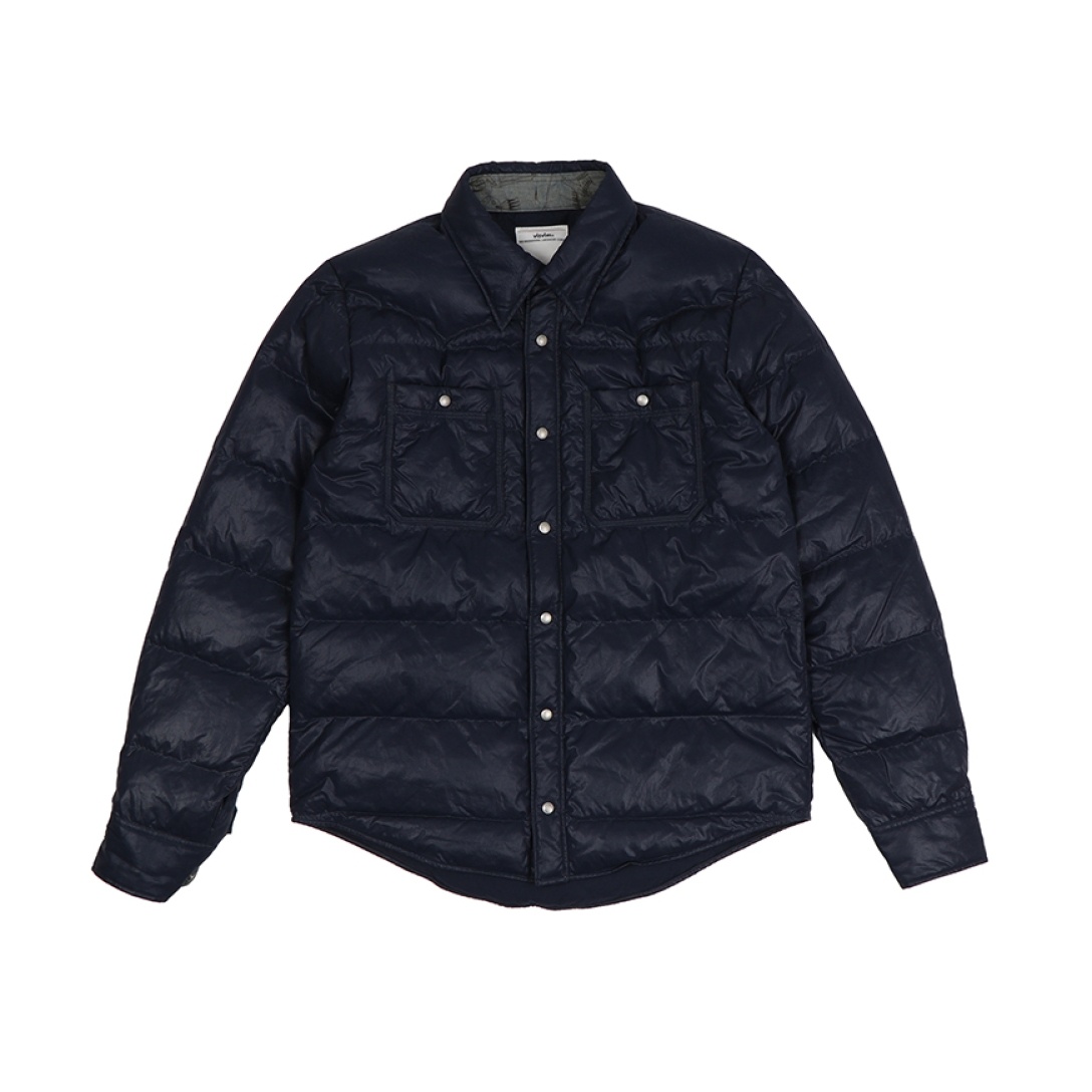 KERCHIEF DOWN JKT NAVY - 1